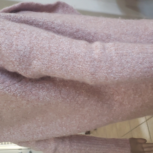 Leith S open front fuzzy textured cardigan - Picture 4 of 9